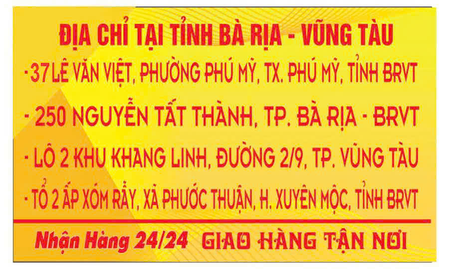 chành xe ba sắc vũng tàu